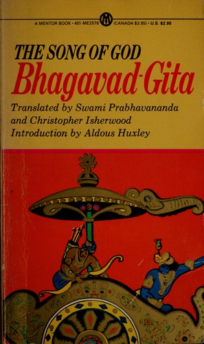 Swami Prabhavananda: The Bhagavad-Gita (Signet)